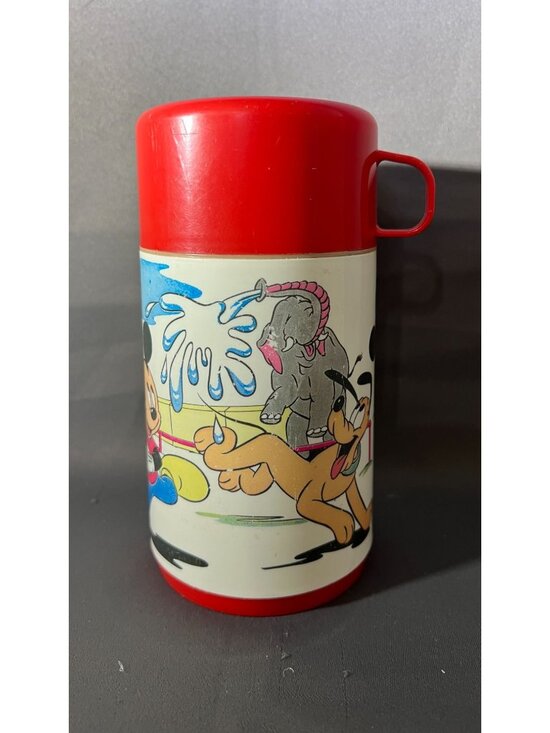 Brand: Aladdin Other - Vintage 1960s Disney Mickey Mouse & Pluto Red Aladdin Cup